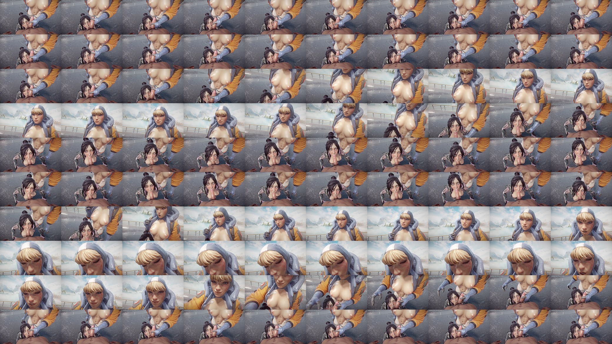 Apex legends Wraith Wattson 预览图