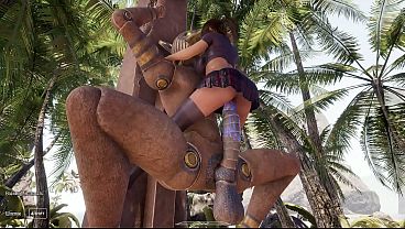 Lara Entered the Forgotten Ancient Chamber and Awakened Its Curse – 3D Fantasy Game