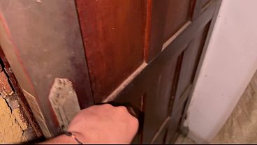 Jasmine cleans the house with her buttcrack exposed