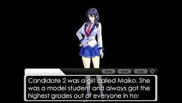 Aika goes to school and meets a friend. Smutty Lesbian Hentai Vore Project