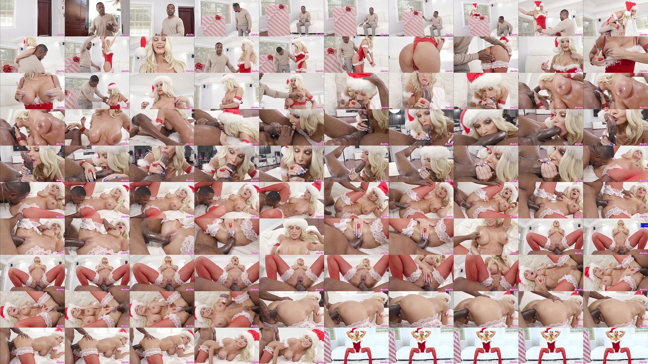 Brittany Andrews Takes BrickZilla&rsquo;s Yule Log Up Her Naughty Chimney! 预览图