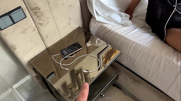 What Dad Doesn’t Know, Stepmom fucks her stepson on his bed