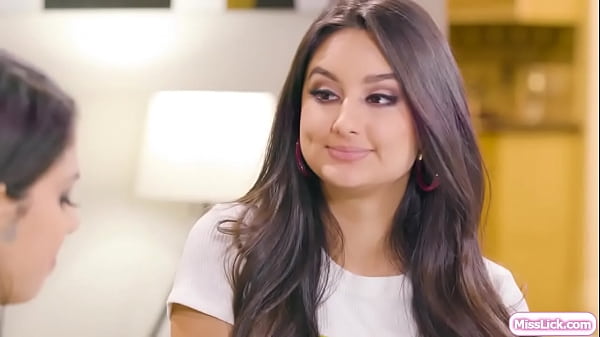 Straight latina licking to keep up lie