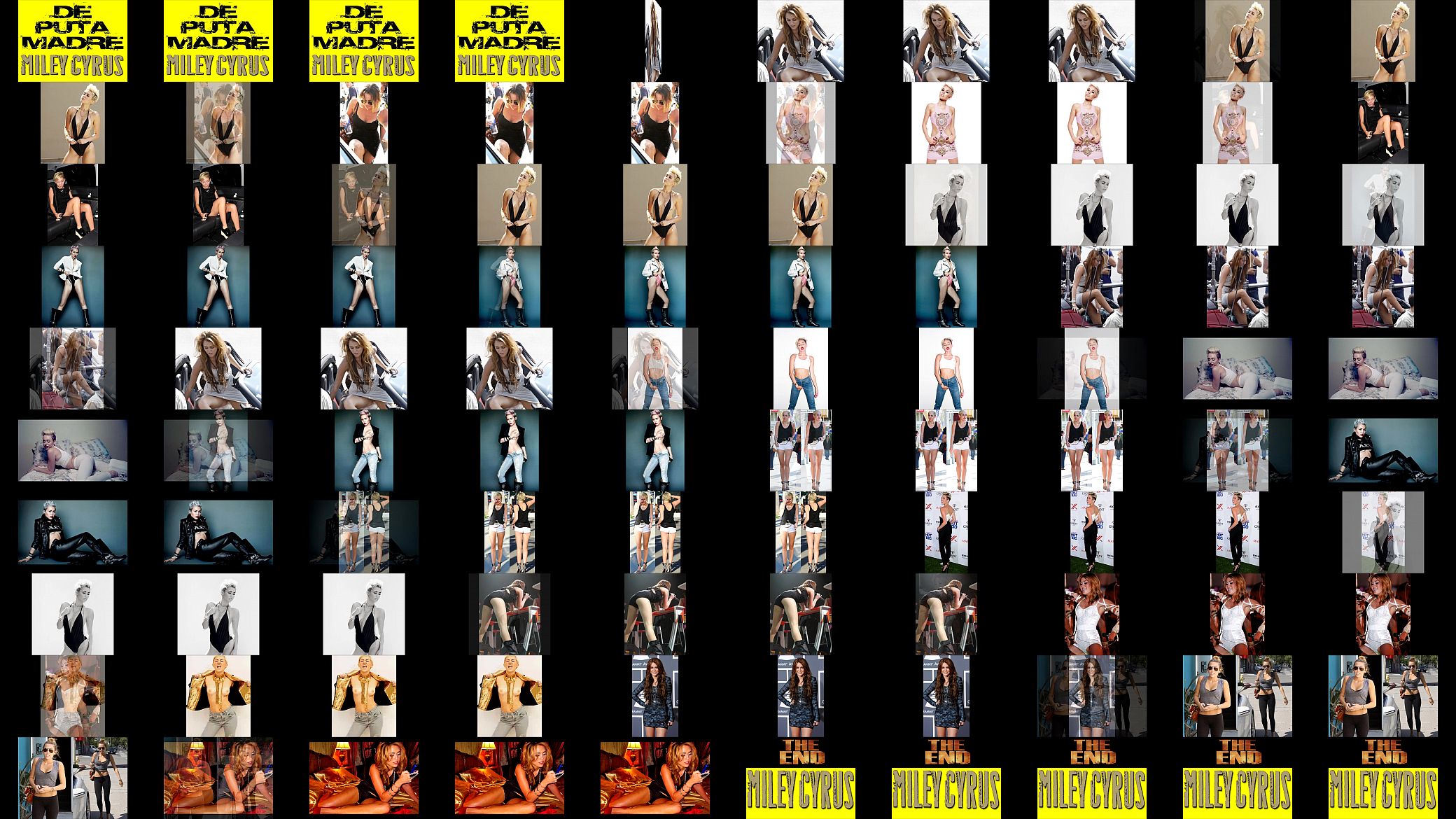 Miley Cyrus video compilado sus fotos hot 预览图