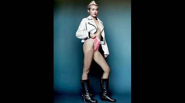Miley Cyrus compiled video her hot photos