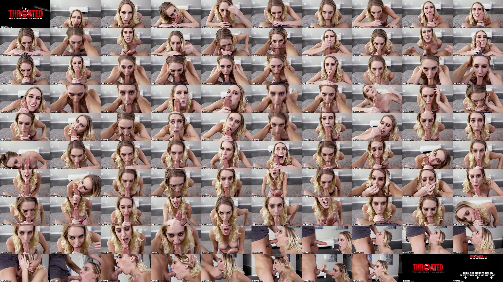 Throated Cadence Lux Gives Nasty, Sloppy Throatjob! 预览图