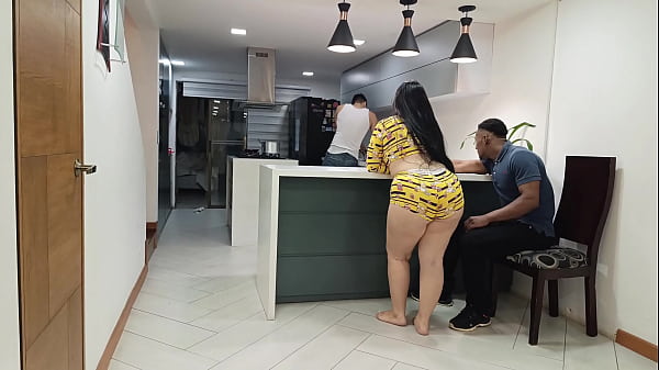 I fuck my best friend's wife while he cooks for me
