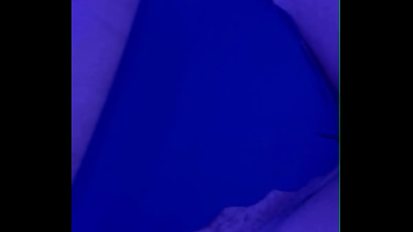 Sex jeski and vibrator combination with squirting at the first time under blue light.