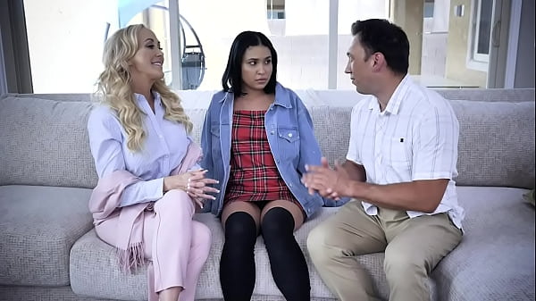 Download Video - StepParents Welcome New Foster Into The StepFamily With A Threesome