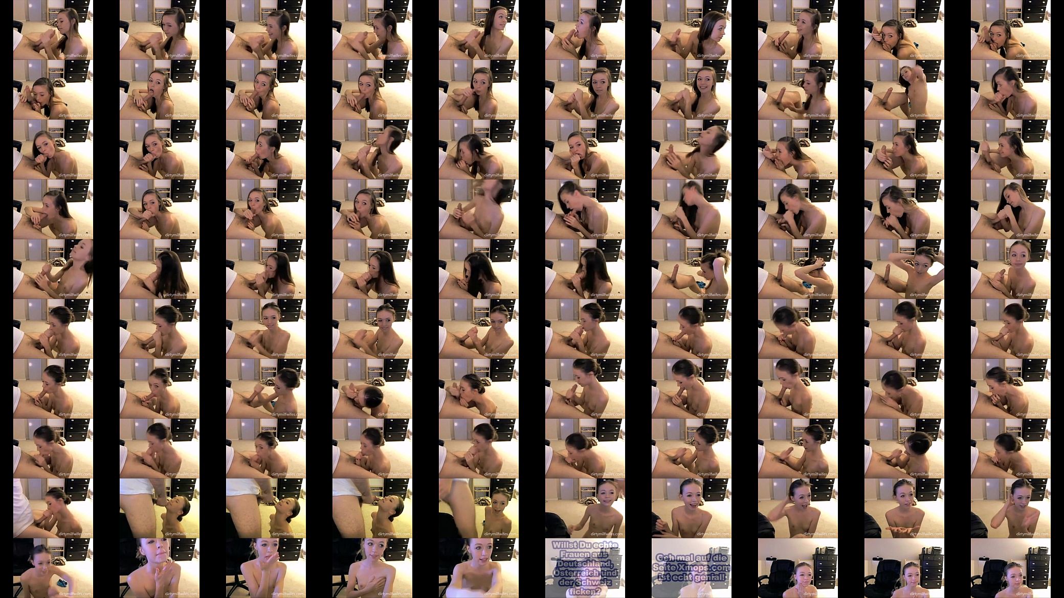 Small German Milf Blowjob 预览图