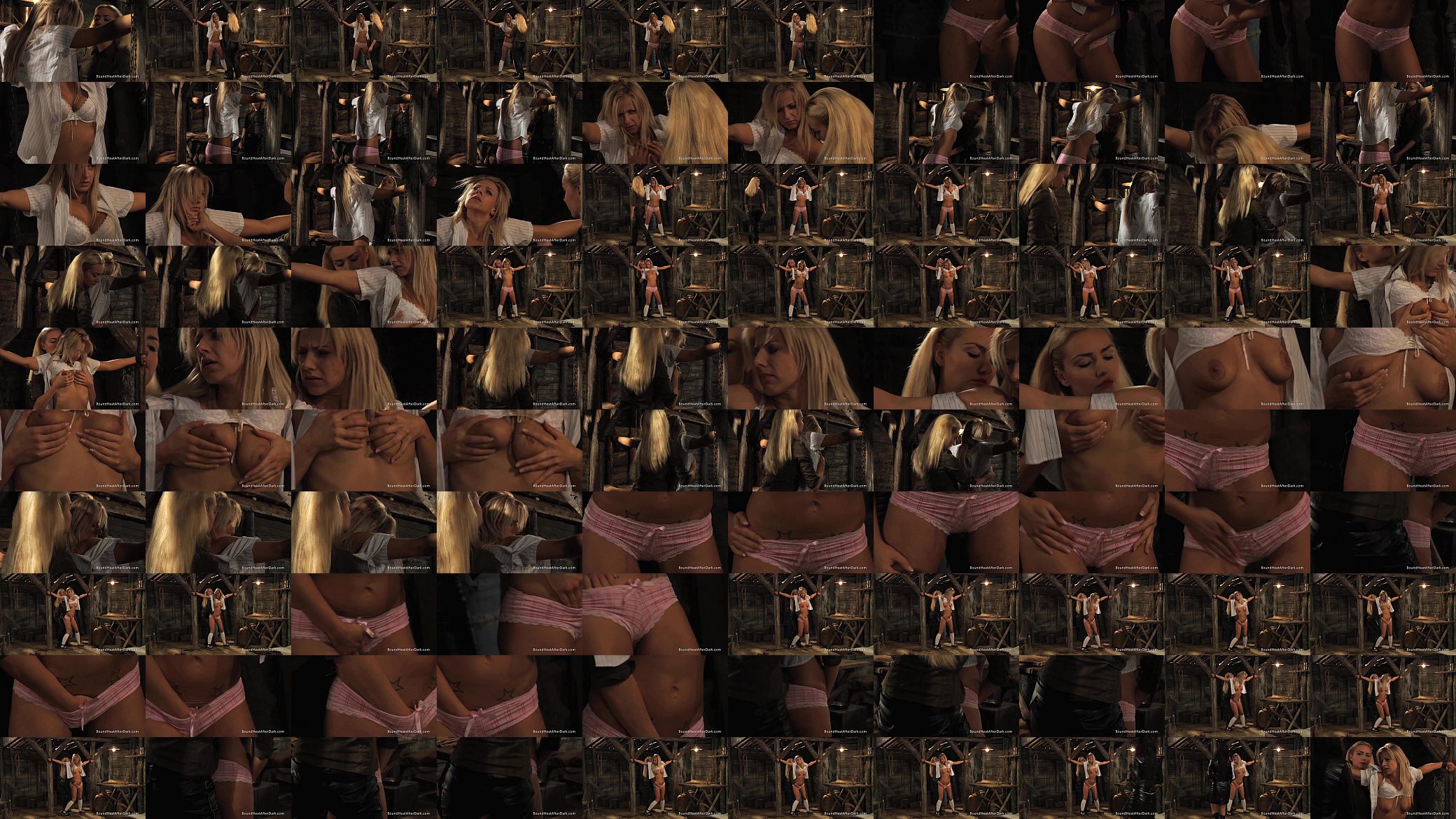 Innocent Babe Tied Up With Chains And Touched 预览图