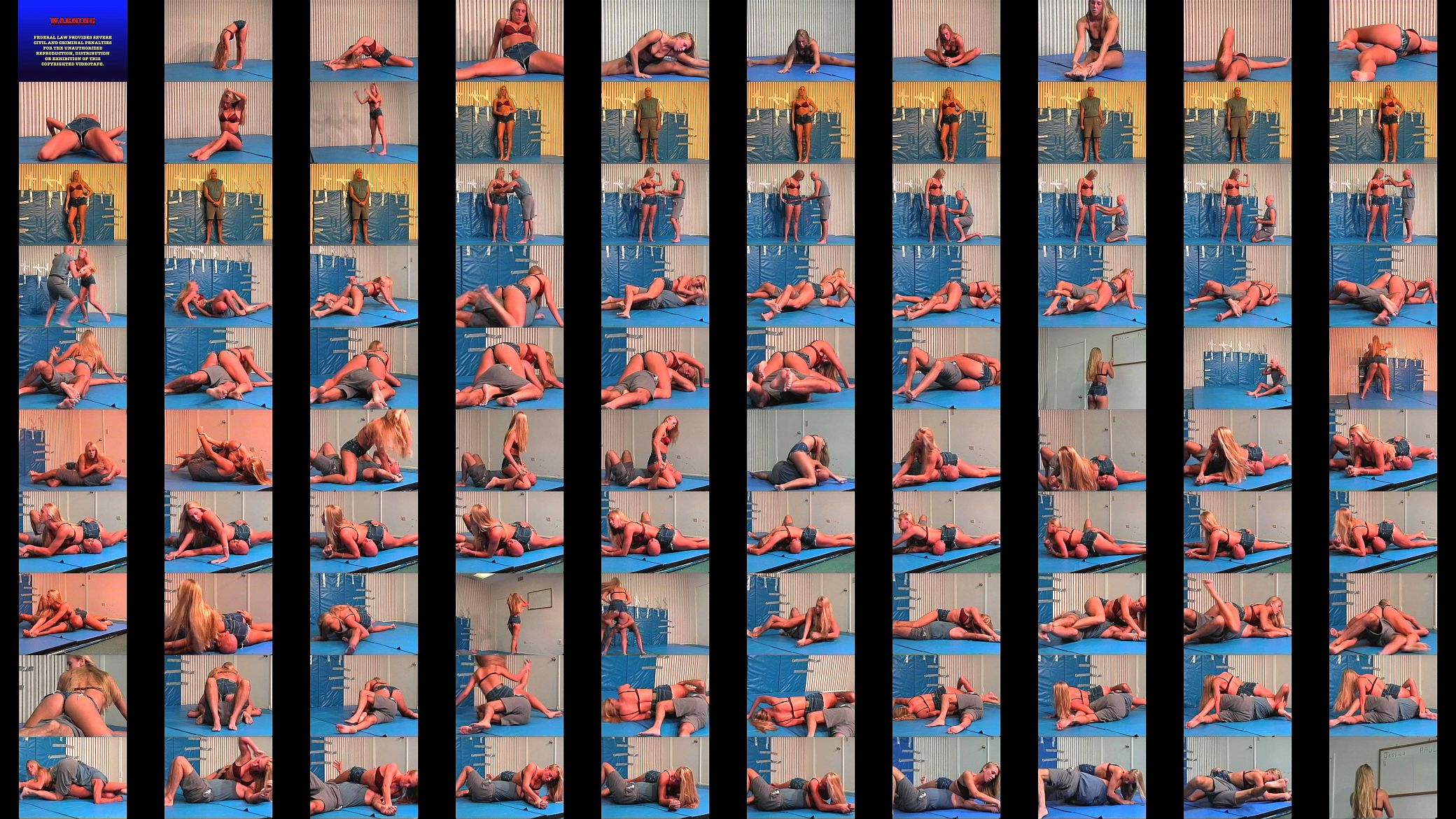 Flamingo Mixed Wrestling mw084 Jessica vs Paul Part 1 预览图