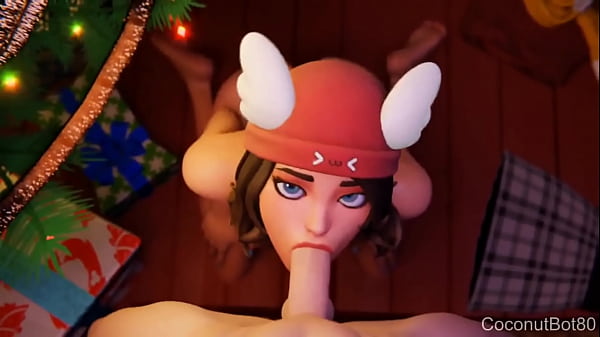 Fortnite Skye Christmas Blowjob