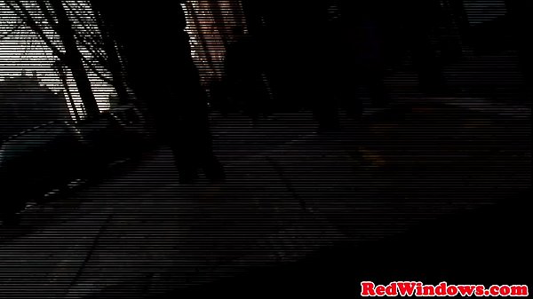 Creampied dutch hooker entertains tourist
