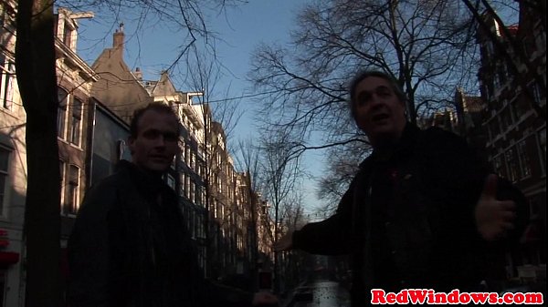 Creampied dutch hooker entertains tourist