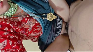 Step sister in bridal getup has sex with step brother in clear hindi abz