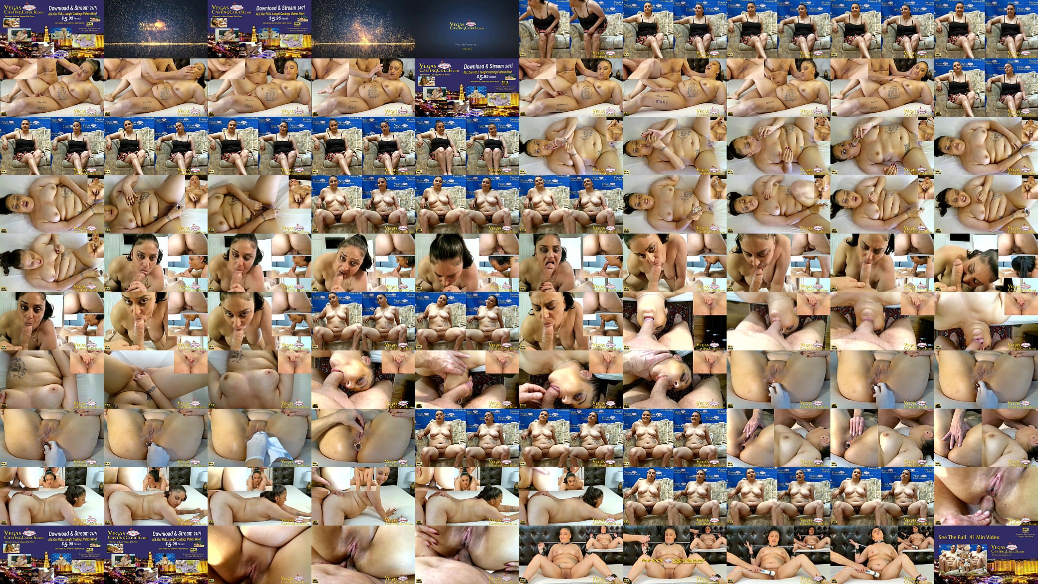 HOT Latina MILF Ass Fucked First Time during Full Casting Video in Las Vegas - Solo Masturbation - Deep Throat - Bondage Orgasm and More! 预览图