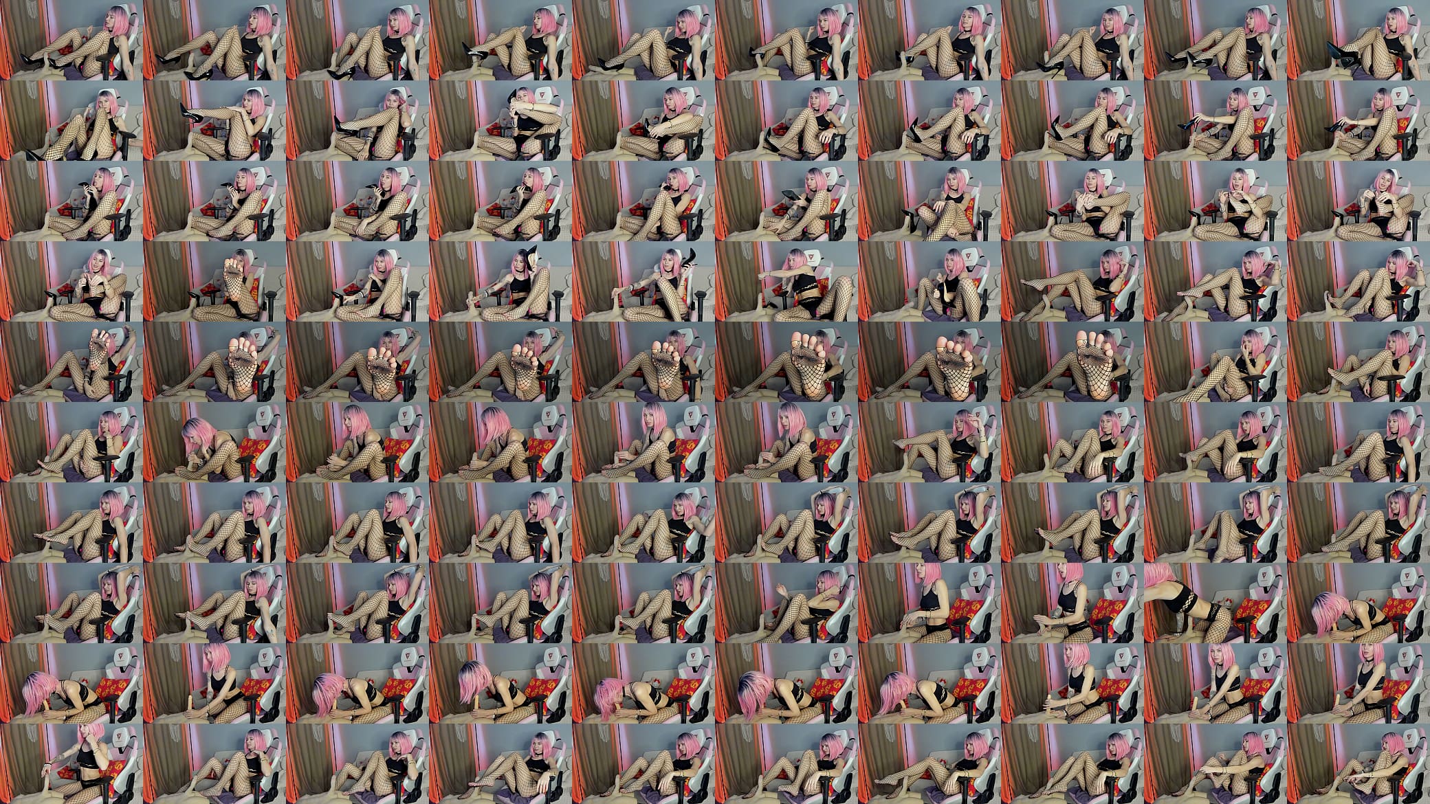 You will lick and suck my heels while im playing with my pussy 预览图
