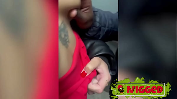 Hot babe Nuria check if this young black dude is fit for porn