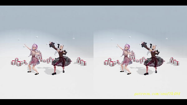 vr180 aqason mmd 3d dance