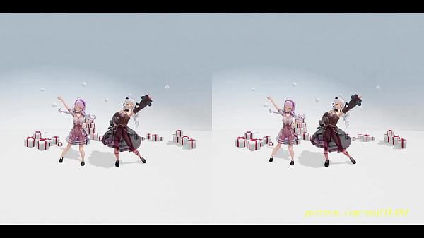 vr180 aqason mmd 3d dance