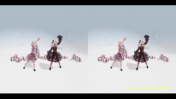 vr180 aqason mmd 3d dance