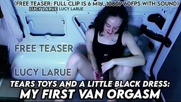 “Tears Toys and a Little Black Dress My First Van Orgasm”