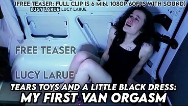 “Tears Toys and a Little Black Dress My First Van Orgasm”
