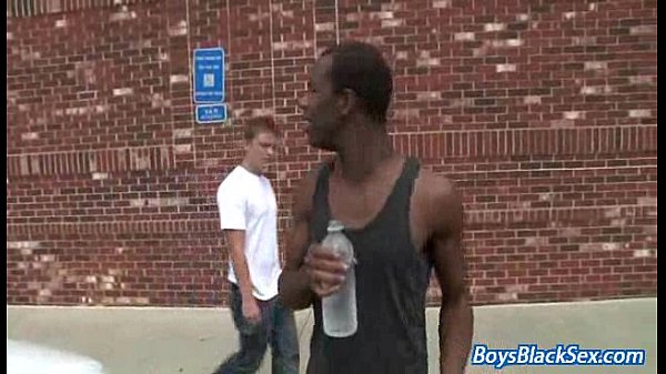 Blacks On Boys - Gay Hardcore Interracial Porn Movie 18
