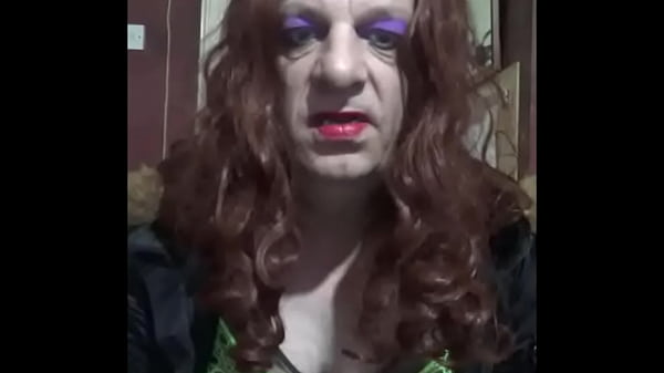 Download Video - crossdresser loves to give himself a machine masturbation part 2