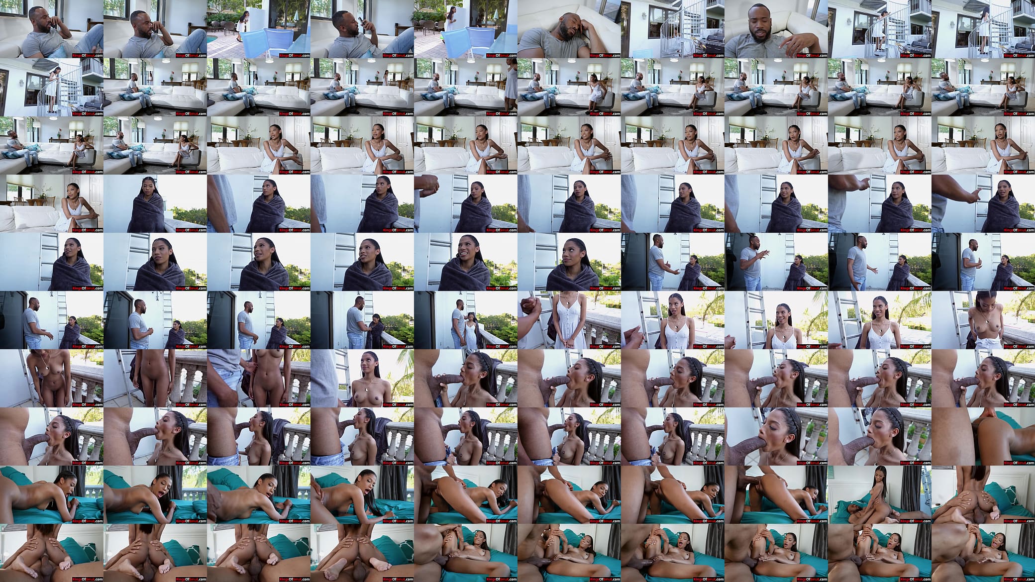 Ebony step daughter screwed by angry black step dad 预览图