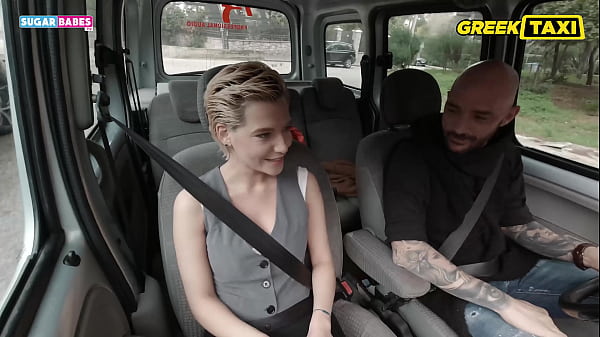 seat taxi stop driver fuck blonde