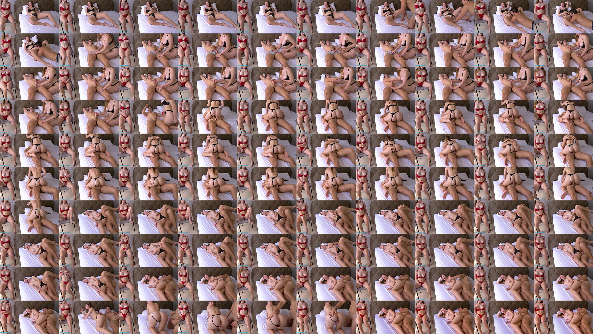 Creampied wife&#039;s friend in front of wife cuckold while she enjoys masturbation watching cowgirl, side fuck - ProgrammersWife 预览图