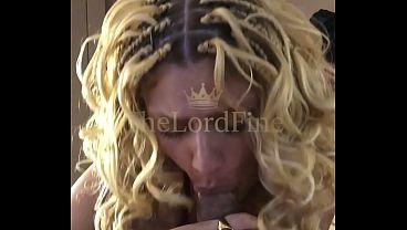 5'7" Tattooed Blonde Latina: 3 Seconds in Red Micro Skirt