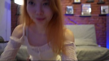 Emily Murr Redhead Babe Strips & Finger Fucks Pussy in Selfie