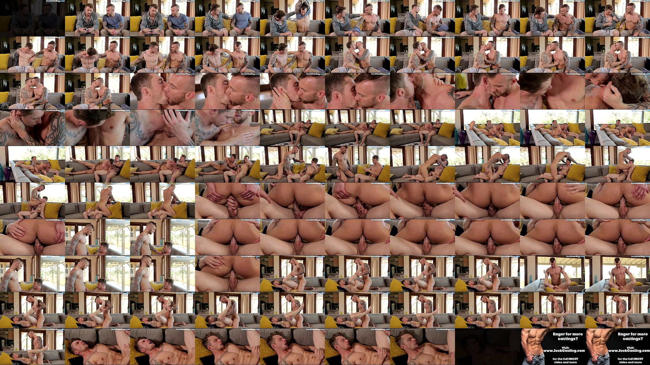 Casted amateur drilling sixpack studs ass 预览图