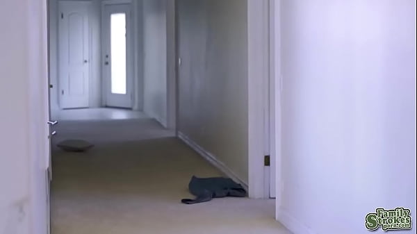 Haley Spades pranks Mike Mancini to get his massive cock inside her teen pussy