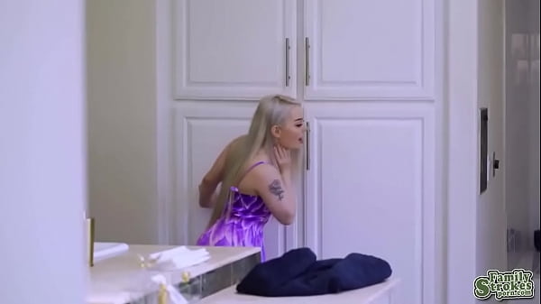 Haley Spades pranks Mike Mancini to get his massive cock inside her teen pussy