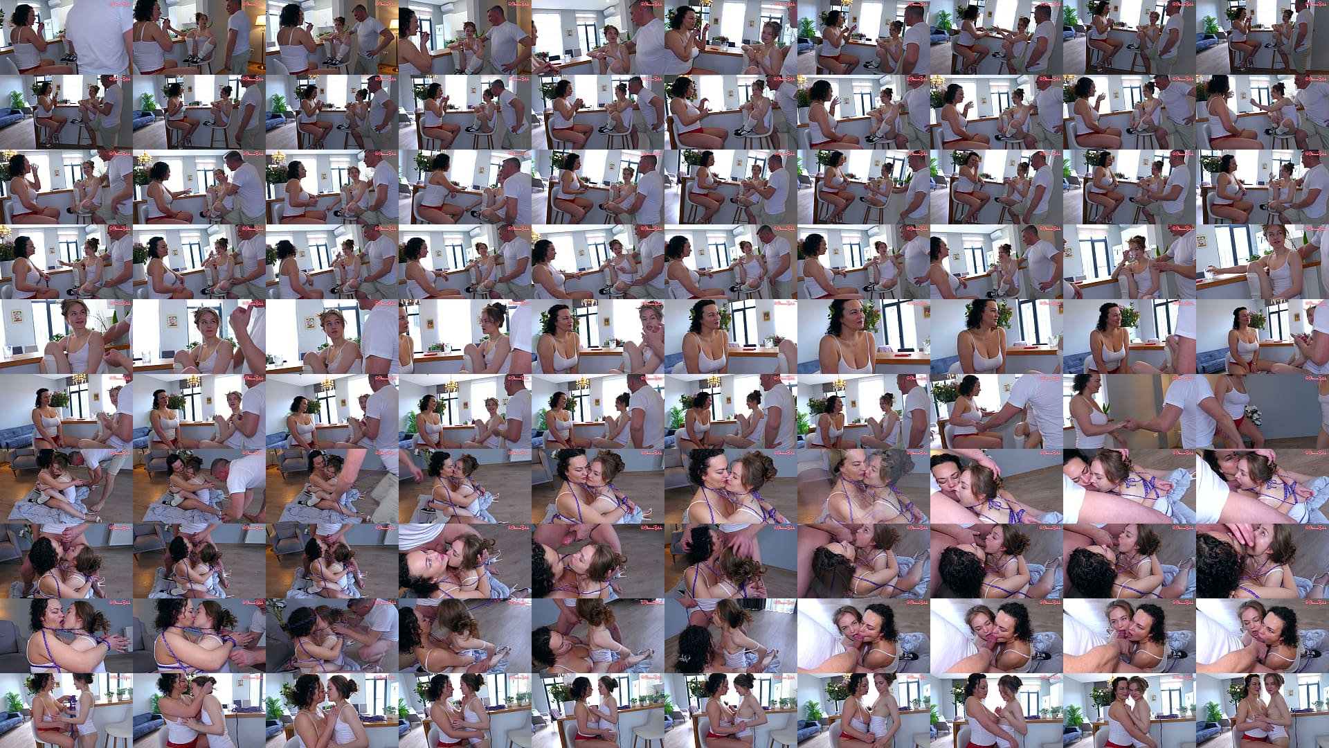 Stepmom, My Sweet Daddy Wants to Tie Us up and Fuck Our Throat, Deep and Wet, Do You Mind? 预览图