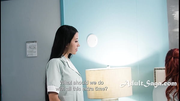 Lesbian House Keepers Fuck On The Bed They Just Made