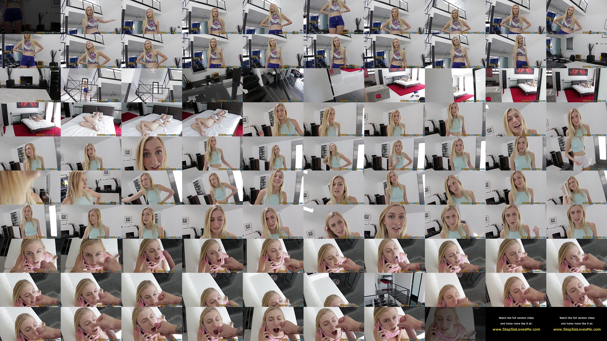 Blonde teen gets facial 预览图