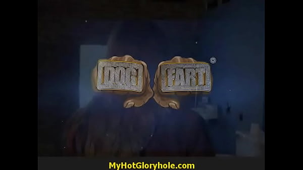 Gloryhole big cock gets babe wet and messy 16