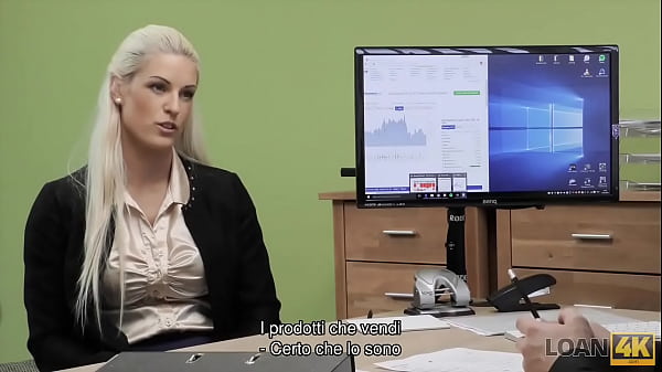LOAN4K. The girl is tired of working as a saleswoman, hence why she fucks hard