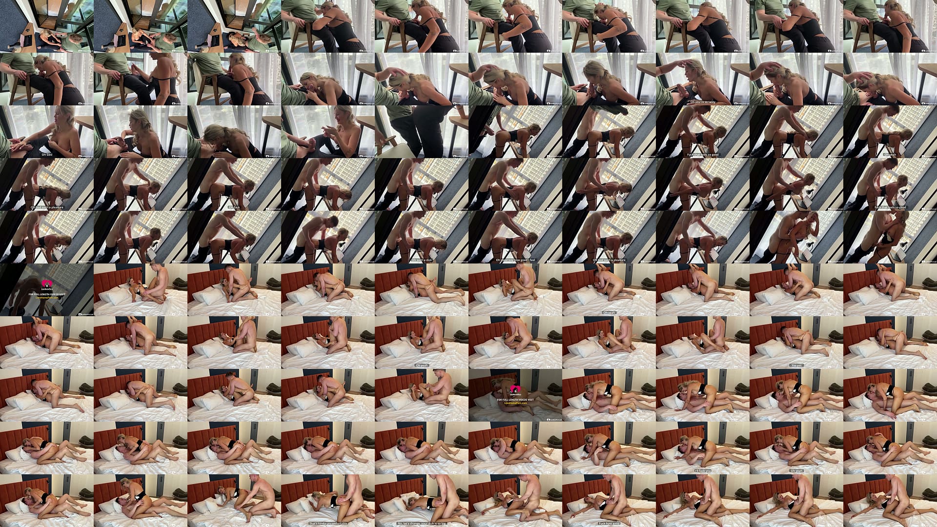 Risky Balcony Sex With Horny Blonde 预览图