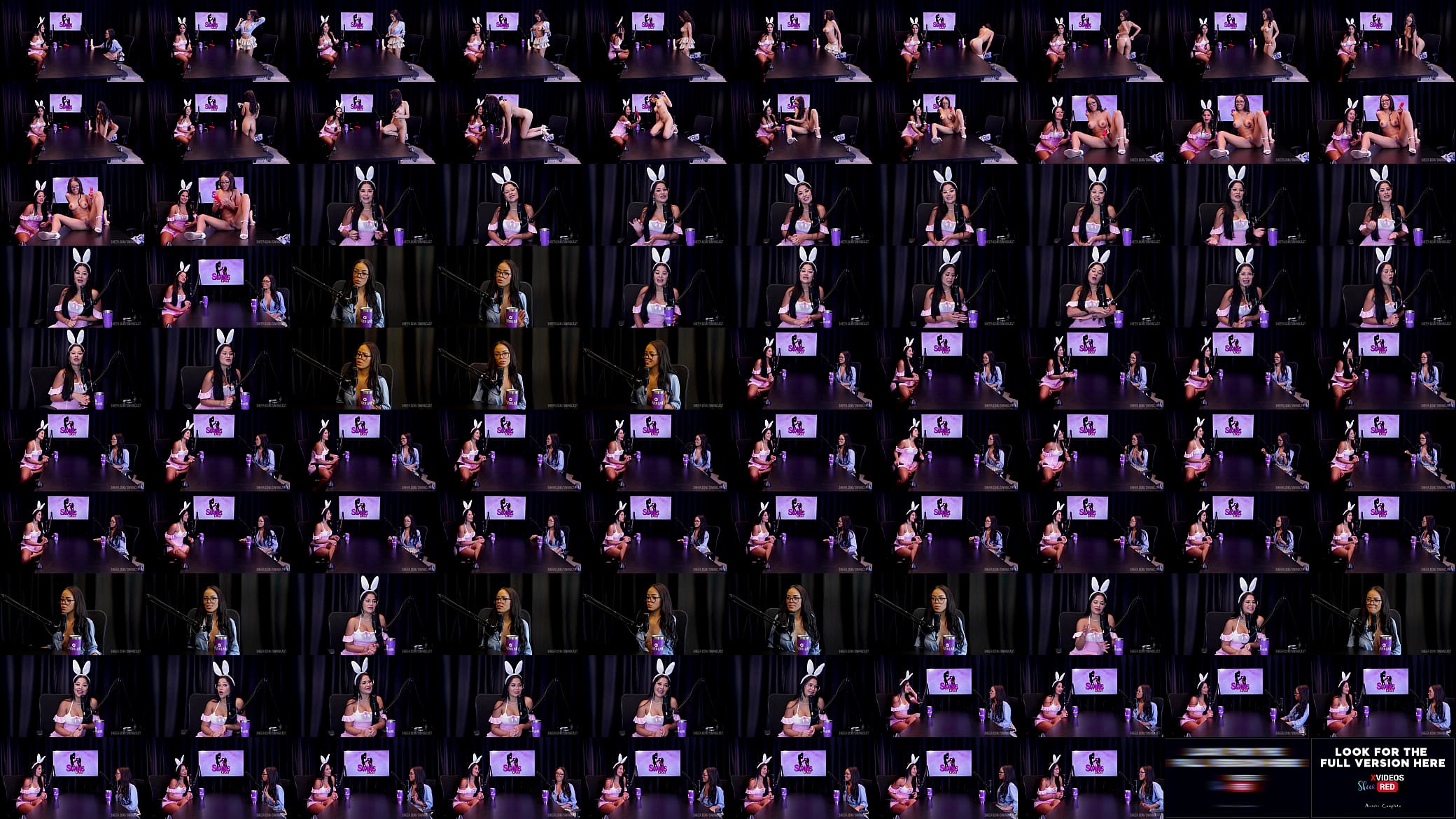 COMPILADOS DA ALICE VASCONCELOS NO PAPO COM TIFANY (SWING CAST) - PARTE 1 (WATCH ON: SHEER/RED) 预览图