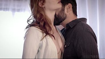PURE TABOO Redhead Lacy Lennon Feels Sympathy & Lets The Grieving Man Do What He Wants With Her