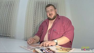 The fatty chud is climbing on that milf bbw with an impressive amount of energy
