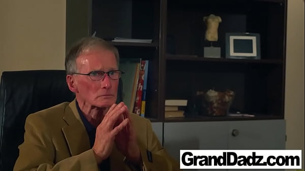 Milking old grandpa