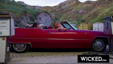 WICKED - Vanna Bardot Sloppy Deepthroat & Cowgirl in Wicked Bounty Crew
