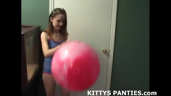 Cute 18yo teen Kitty flying a kite
